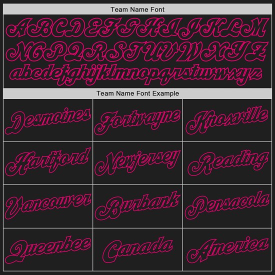 Rosa Authentic Baseball Custom Fashion Weiß-Schwarz Jersey Split Rosa Authentic Baseball Custom Fashion Weiß-Schwarz Jersey Split