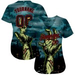 Authentische 3D Custom Night Trick Baseball Horror Jersey Halloween Muster Leckerli Authentische 3D Custom Night Trick Baseball Horror Jersey Halloween Muster Leckerli