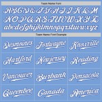 Baseball Split Light Authentic Blau-Royal Fashion Weiß Jersey Custom Baseball Split Light Authentic Blau-Royal Fashion Weiß Jersey Custom