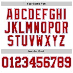 Jersey Baseball Rot-Hellweiß Blau Authentic Custom Jersey Baseball Rot-Hellweiß Blau Authentic Custom