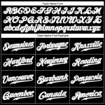 Schwarz Nadelstreifen Grau Authentic Weiß-Grau Baseball Jersey Custom Schwarz Nadelstreifen Grau Authentic Weiß-Grau Baseball Jersey Custom