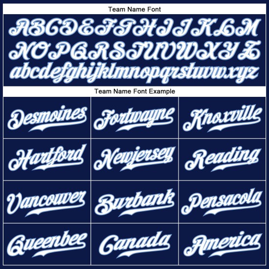 Custom Authentic Jersey Navy Weiß Baseball Nadelstreifen Blau-Weiß Hell Custom Authentic Jersey Navy Weiß Baseball Nadelstreifen Blau-Weiß Hell