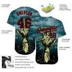 Authentische 3D Custom Night Trick Baseball Horror Jersey Halloween Muster Leckerli Authentische 3D Custom Night Trick Baseball Horror Jersey Halloween Muster Leckerli
