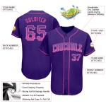 Custom Jersey Blau Baseball Fashion Lila Authentic Drift Pink-Light Custom Jersey Blau Baseball Fashion Lila Authentic Drift Pink-Light