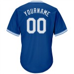 White-Light Jersey Baseball Royal Rib-Strick Custom Blue Authentic Throwback Shirt White-Light Jersey Baseball Royal Rib-Strick Custom Blue Authentic Throwback Shirt