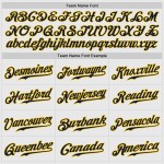 Weiße Raglan-Baseballärmel Authentic Pinstripe Navy Custom Jersey Navy-Gold Weiße Raglan-Baseballärmel Authentic Pinstripe Navy Custom Jersey Navy-Gold