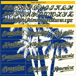Kokosnuss-Muster 3D-Design Jersey Authentische benutzerdefinierte Hawaii Baseball Bäume Kokosnuss-Muster 3D-Design Jersey Authentische benutzerdefinierte Hawaii Baseball Bäume