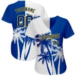 Kokosnuss-Muster 3D-Design Jersey Authentische benutzerdefinierte Hawaii Baseball Bäume Kokosnuss-Muster 3D-Design Jersey Authentische benutzerdefinierte Hawaii Baseball Bäume